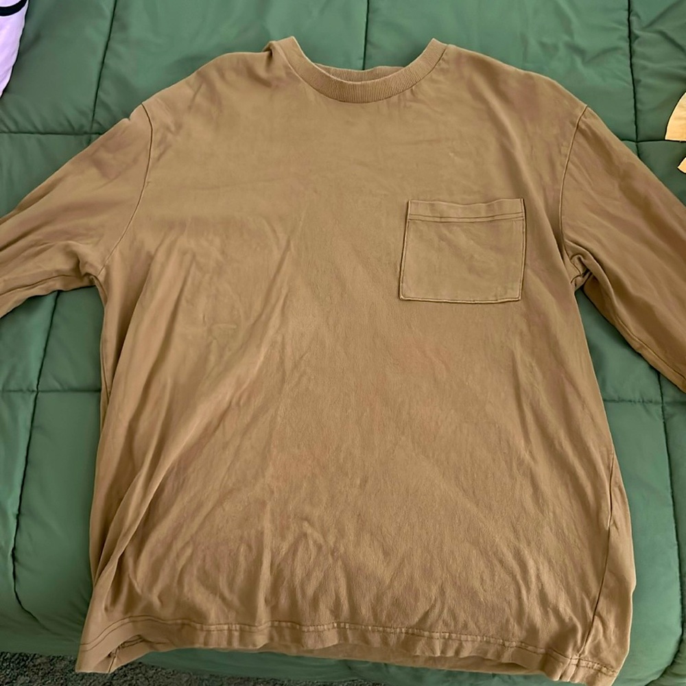 Copper color, long sleeve